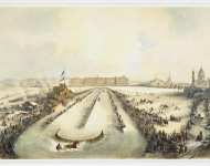 Avnatamov A. Winter Races on the Neva  - Hermitage